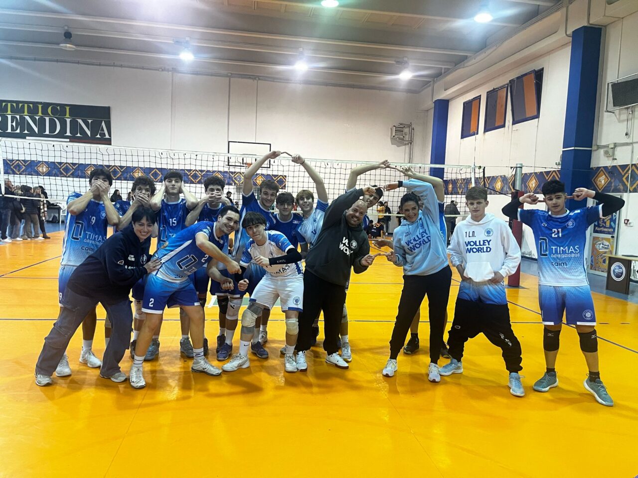 Prosegue la cavalcata della Timas Team Volley World nell’U19 maschile