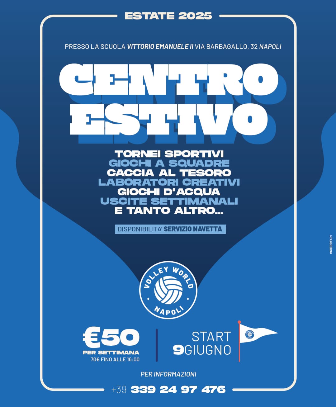 Centro Estivo Volley World, divertiti con noi tra pallavolo e tanto altro!