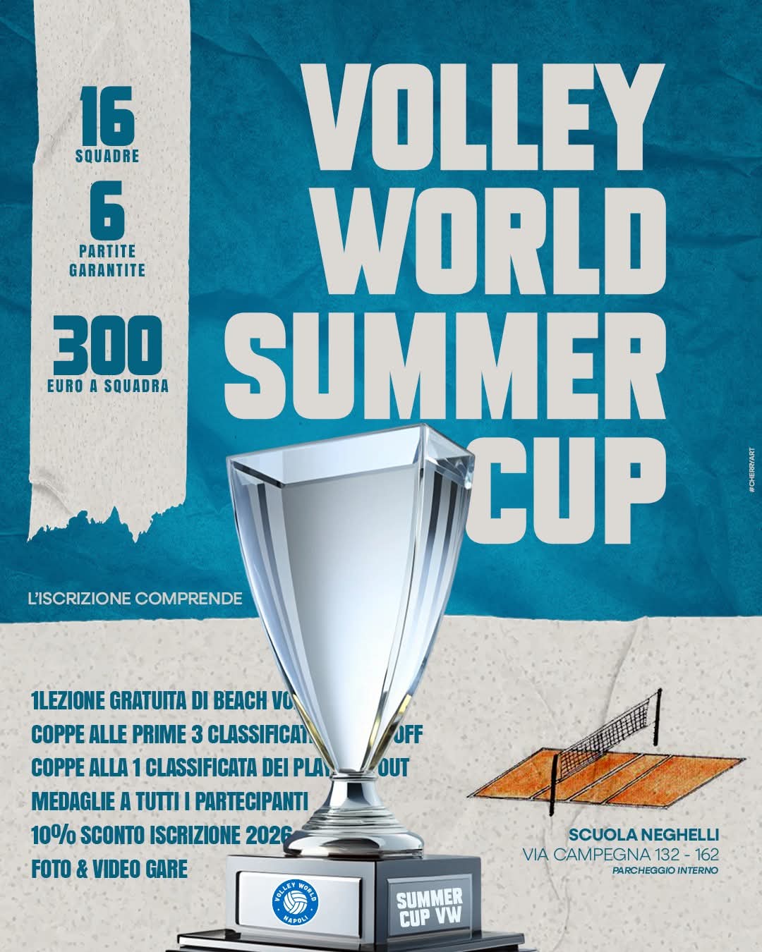 Volley World Summer Cup, iscriviti e vinci con la tua squadra! Ecco il regolamento