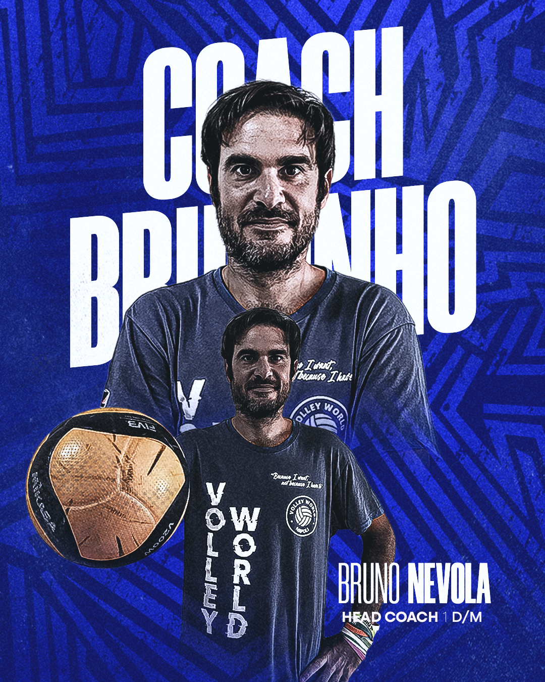 Essere Volley World! Bruno Nevola tra Prima Divisione, Seconda Divisione femminile e squadre giovanili